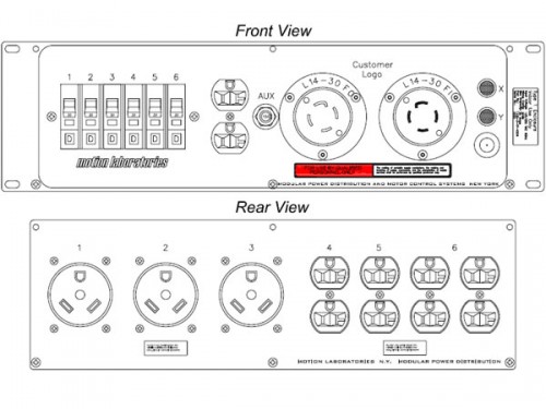 Rack Mount Power Distribution Units | Rac Pac™ | Motion Labs