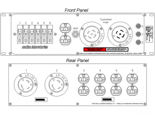 Rack Mount Power Distribution Units | Rac Pac™ | Motion Labs