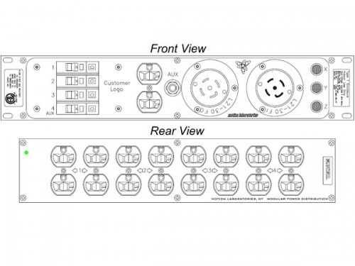 Rack Mount Power Distribution Units | Rac Pac™ | Motion Labs