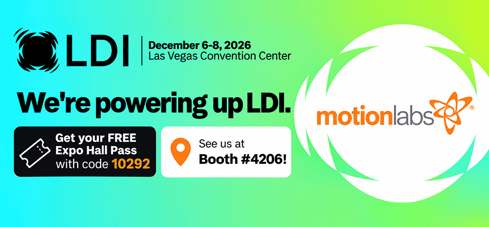 Motion Labs at the LDI Show Las Vegas 2026